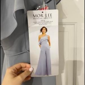 Mori lee dove bridesmaids jumpsuit